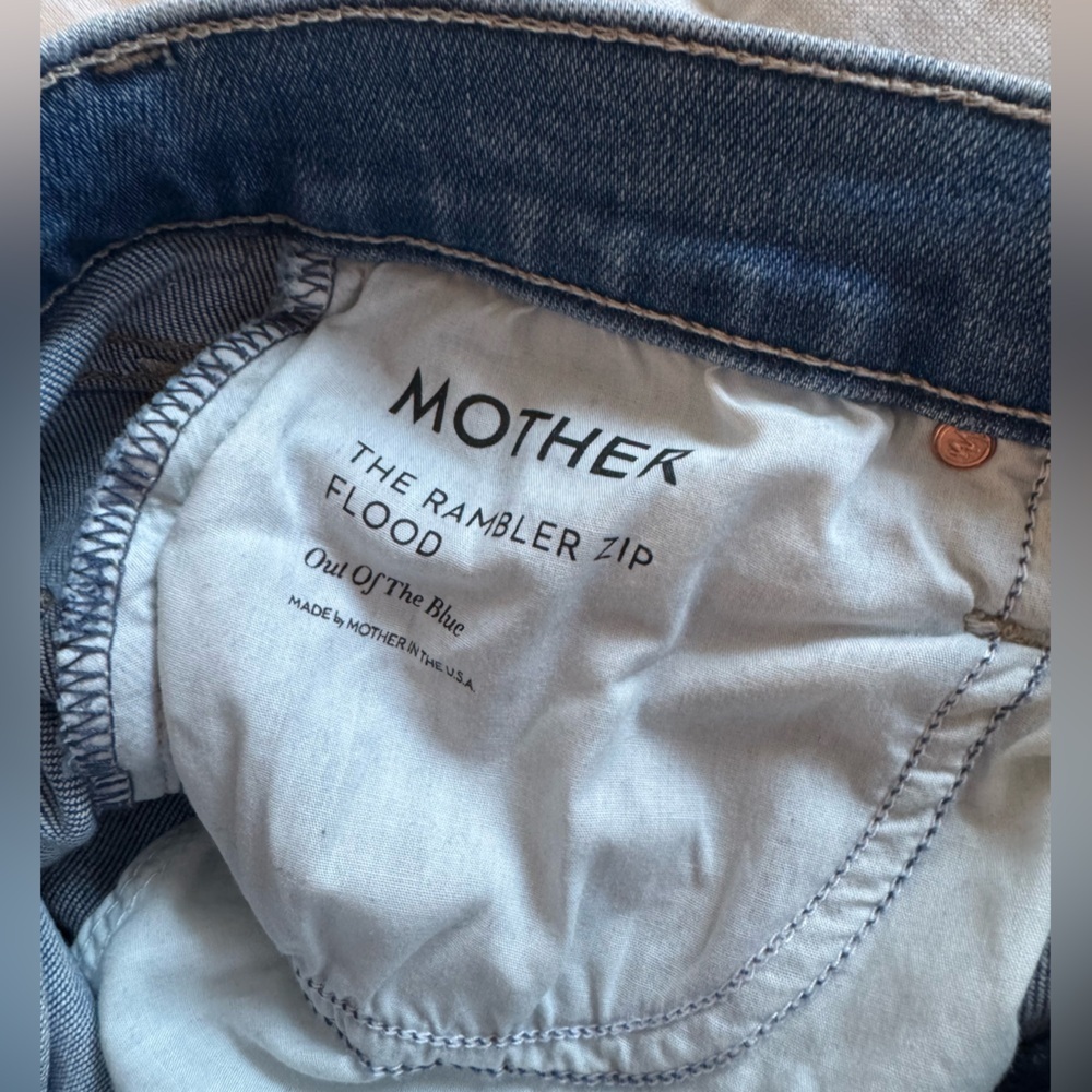 Mother High Waisted Straight Leg Jeans l 28 - Picture 9 of 11